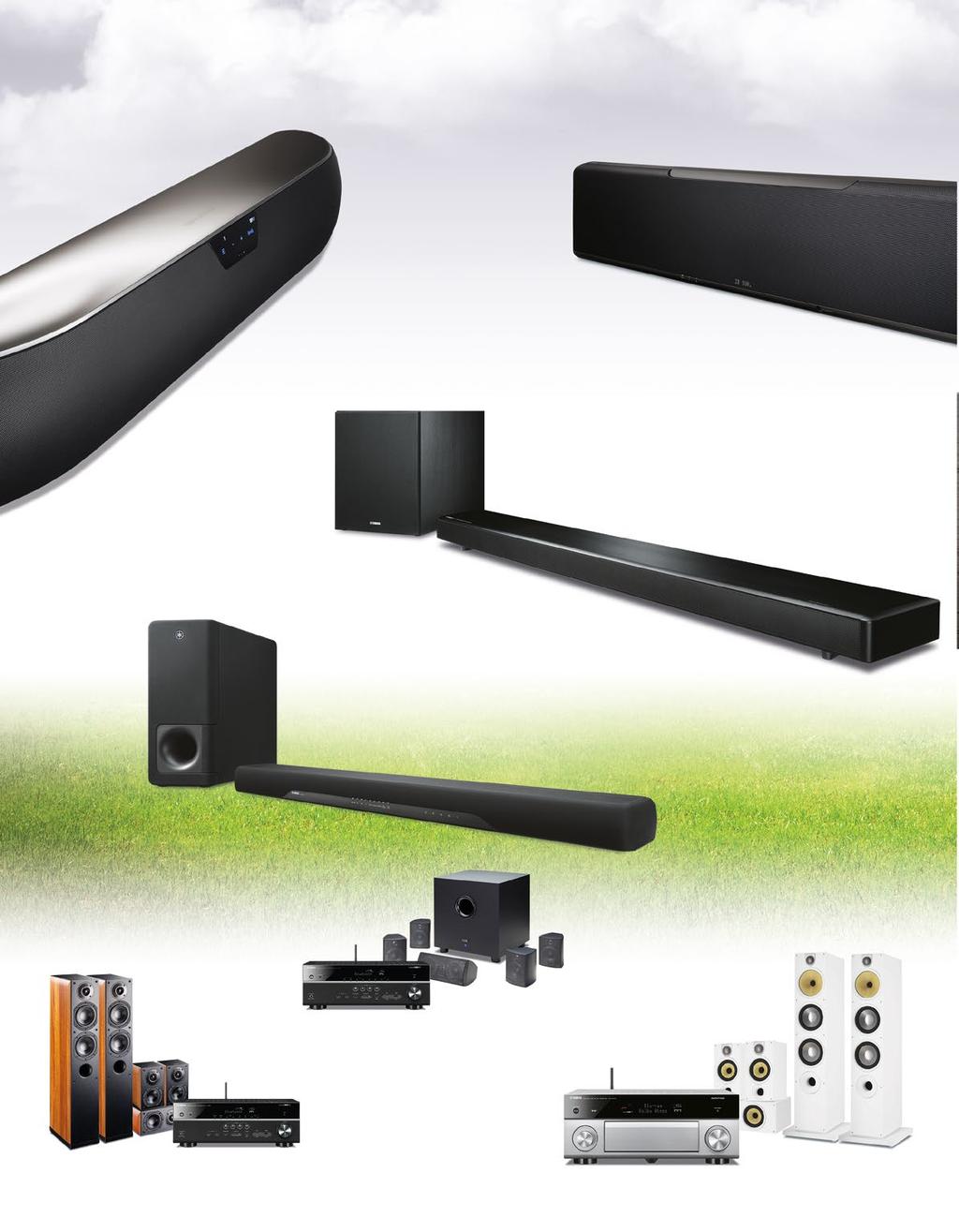 SOUNDBARY I KINO DOMOWE MusicCast YSP-5600 cyfrowy projektor dźwięku Dolby Atmos (7.1.