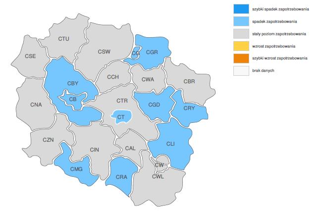 4. PROGNOZY RYNKU PRACY BAROMETR ZAWODÓW Barometr zawodów to badanie, które przewiduje zapotrzebowanie na pracowników na kolejny rok.