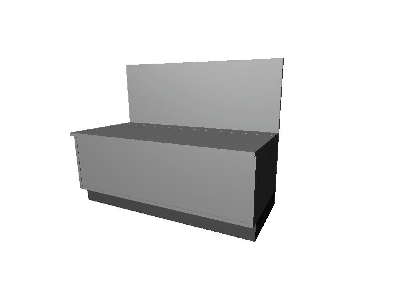 3. Siedzisko 5 szt. ( szer. 115,00 cm 4 szt., szer. 70,00 cm 1 szt.), formatka oklejona 90,00 cm x 54,00 cm 1 szt.