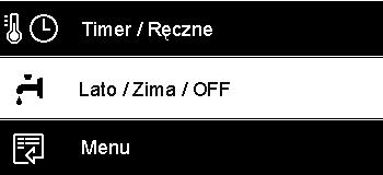 1 Strona główna 2 Menu podstawowe ustawienia 3 Pełne menu Strona główna Z tego menu, poprzez obracanie pokrętłem,