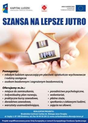 Nowy budynek - > nowe metody wsparcia 2010-2011 Szans na lepsze
