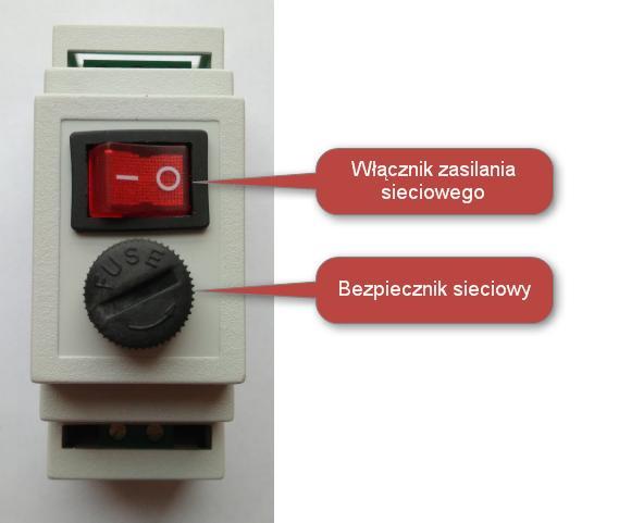 Włączanie zasilania UWAGA: Wyłączenie zasilania 230 V AC wyłącznikiem głównym powoduje przejście syreny na