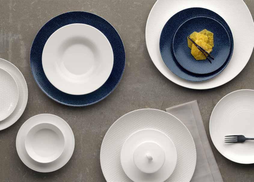 purity Przepiękny kolor i struktura porcelany, jaką Bauscher uzyskał projektując tą kolekcję to zupełna nowość na rynku.