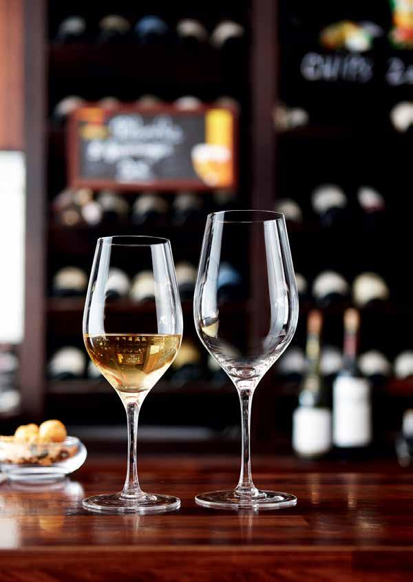 CABERNET Szeroka, wszechstronna kolekcja kieliszków wykonana z materiału Krysta.