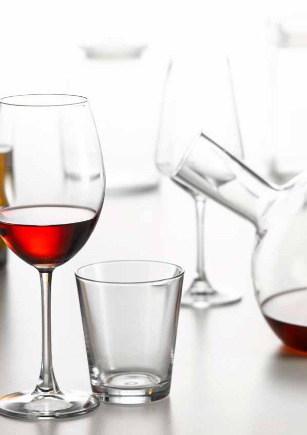enoteca Linia kieliszków z wysokiej jakości szkła sodowego.