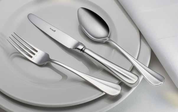 DONAU Baguette KOD/CODE OPIS / description mm cena/price 219418 WIDELEC STOŁOWY / TABLE FORK 205 9,80 zł KOD/CODE OPIS / description mm cena/price 219420 NÓŻ STOŁOWY / TABLE KNIFE 229 7,80 zł Stal