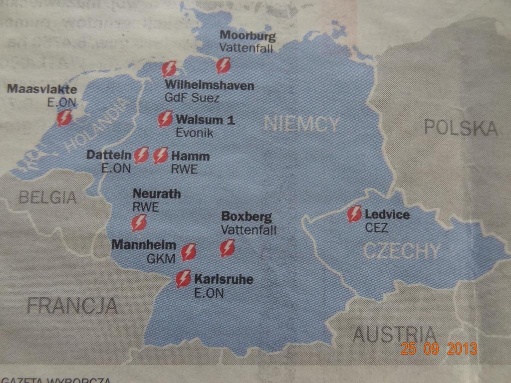 Elektrownie węglowe z