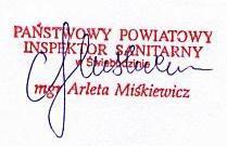 Przekroczony parametr fizykochemiczny mętność nie wywiera bezpośreego wpływu na zdrowie ludzi ma jedynie wpływ na ocenę organoleptyczną wody.