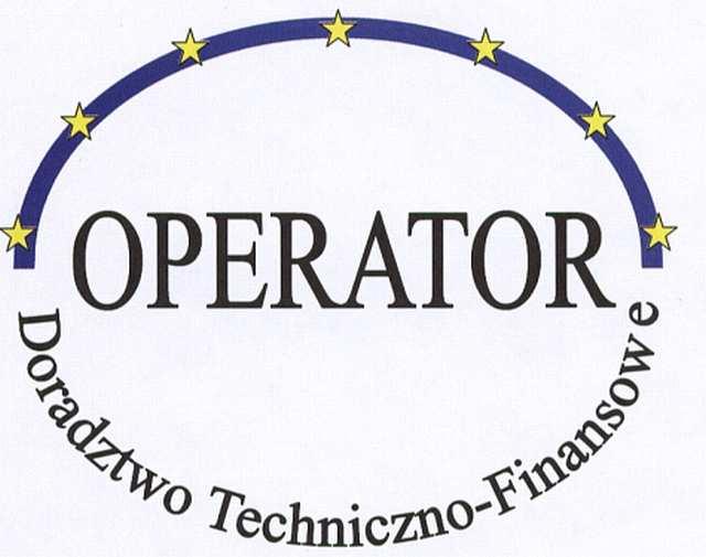 OPERATOR Doradztwo Techniczno-Finansowe NIP - -8-5- REGON 51081 10- Olsztyn ul. Morwowa tel/fax (08) 55--0 e-mail: biuro@dotacje-ue.com.