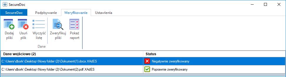 11 Krok 2. Klikamy Zweryfikuj plik. Należy pamiętać aby w momencie weryfikowania pliku posiadać połączenie z Internetem. Krok 3. Oczekujemy na komunikat o stanie weryfikacji.