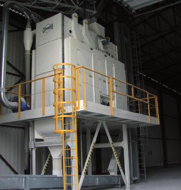 The capacities from 0, 25 t/h to 450 t/h allow to use of