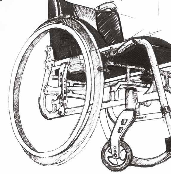 5 Stabilna, sztywna rama wózka Patent