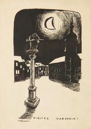 190 Jacek Fedorowicz (ur. 1937) "Visitez Varsovie!
