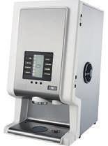 12 Automaty typu liquid Rivero Automat na płynne koncentraty w pojemnikach typu Bag-In-Box (worek w pudełku) i produkty instant. Z podłączeniem do sieci wodociągowej 3/4 cala.