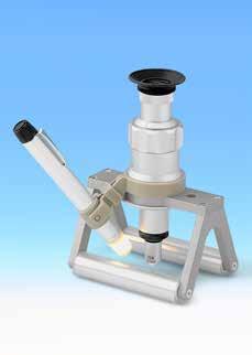 Mikroskop stacjonarny PEAK 2054-20 20-krotne 7,2 mm 6 mm 0,1 mm 36,0 mm 0,06 35,0 mm 270 gramów standardowa 2-krotne Odwrócona bokiem Mikroskop serii 2054 ró ni si od serii 2034 stopkà aluminiowà