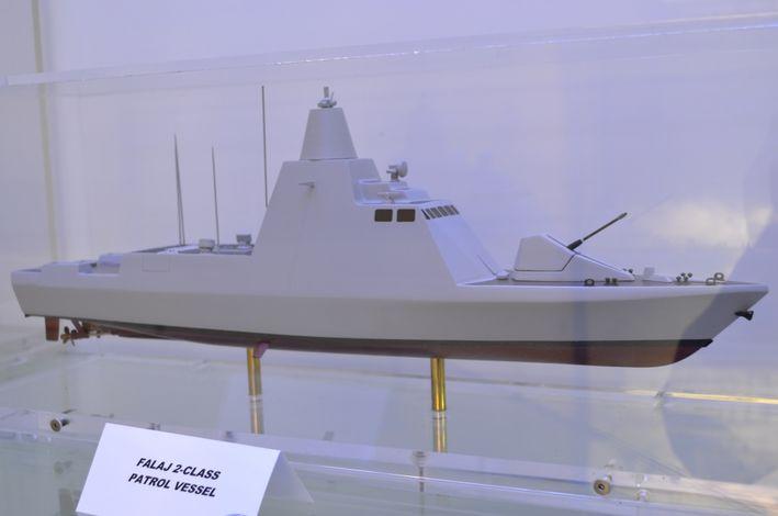 Okręt patrolowy Falai-2 stoczni Fincantieri/ Al Fattan Ship Industry fot. M.