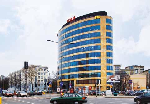 BTD Office Center Warszawa Obiekt żelbetowy zaprojektowany
