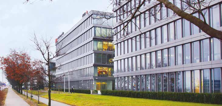 CECHY INWESTYCJI: NOMINOWANY DO NAGRODY EUROBILD eco m CERTYFIKAT BREEAM