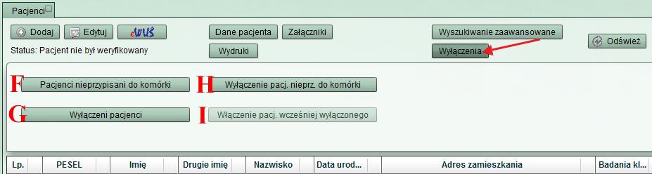 Rys. 20 Opcje dostępne w wyszukiwaniu zaawansowanym mogą być różne w zależności od uprawnień użytkownika i dostępu do niektórych funkcji.