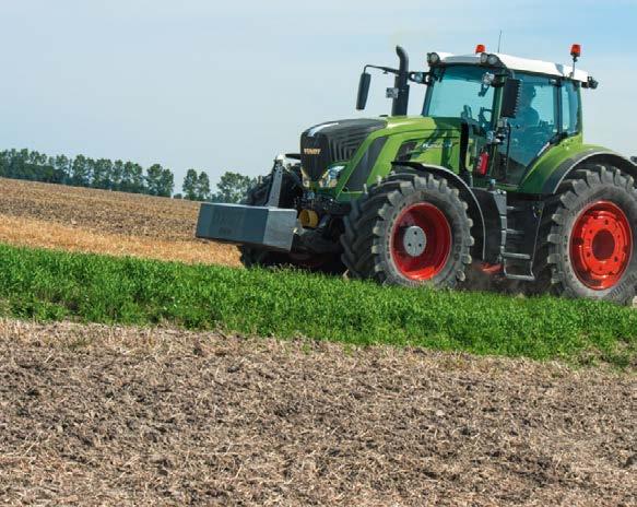Pozwala ona uniknąć skoków moy podzas iężkih robót. Całkowiie automatyzna reulaja poziomowania zapewnia identyzny skok zawieszenia po obu stronah z obiążeniem osi przedniej do ośmiu ton.