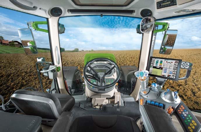 Wyposażenie standardowe i opjonalne standardowe: opjonalne: KABINA FENDT X5 Wyodne fotele