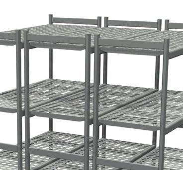 RM 700 RM 600 Salamandry Zmywalnia Dynamiczne Prowadnica 577 Listwa podłogowa aluminiowa Półki z tworzywa System, poprzez