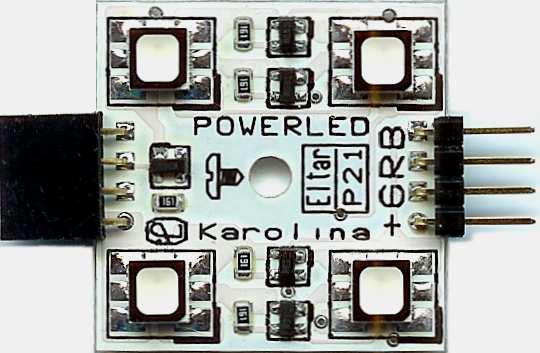 KWADRAT POWERLED RGB (L4RGB-KWADRAT-SS) PROSTOKĄT POWERLED RGB (L8RGB-PROSTOKĄT-SS) Kwadrat i Prostokąt POWERLED RGB to moduły świecące, na których zainstalowano cztery ( Moduł Kwadrat ) i osiem (