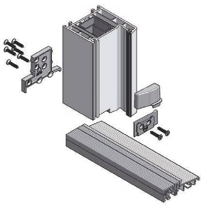 technika progowa VEKA łączenia profili frezowanych COMBI - technika progowa Perfectline 70