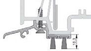 technika progowa VEKA 16 COMBI - technika progowa Softline 76 Próg ciepły 76 mm, 76x20x4500mm, EV1, szary, folia ochronna Numer Kolor Profile podprogowe Opis Op.