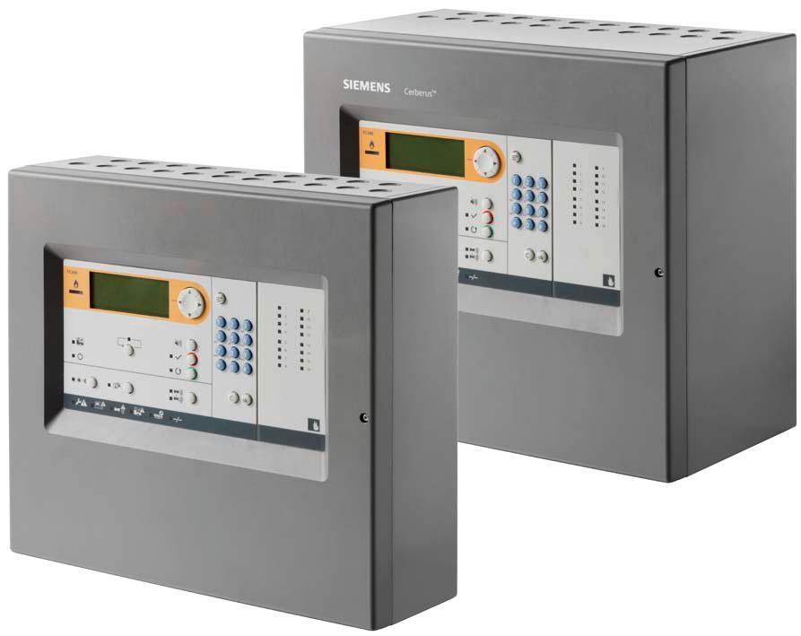 Cerberus TM FIT Centrale sygnalizacji pożarowej FC360 FC361-ZZ, FC361-ZA, FC361-YZ, FC361-YA Centrale systemu sygnalizacji pożarowej (1-pętlowe) do adresowalnych urządzeń peryferyjnych ze