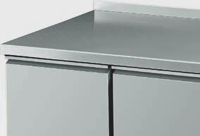 Produkt dla przemysłu piekarniczo-cukierniczego For Bakery and Pastry Stal nierdzewna AISI 304 Stainless steel AISI 304 wysokość korpusu (2): 650 mm housing height (2): 650 mm wysokość całkowita (2):