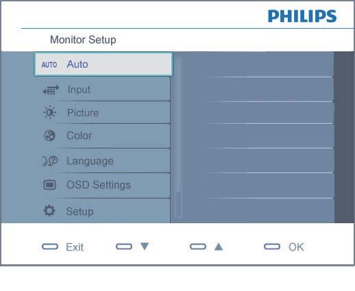 Opis menu ekranowego OSD Co to jest On-Screen Display (OSD)? OSD (On-Screen Display [Menu ekranowe]), to funkcja występująca we wszystkich monitorach Philips.