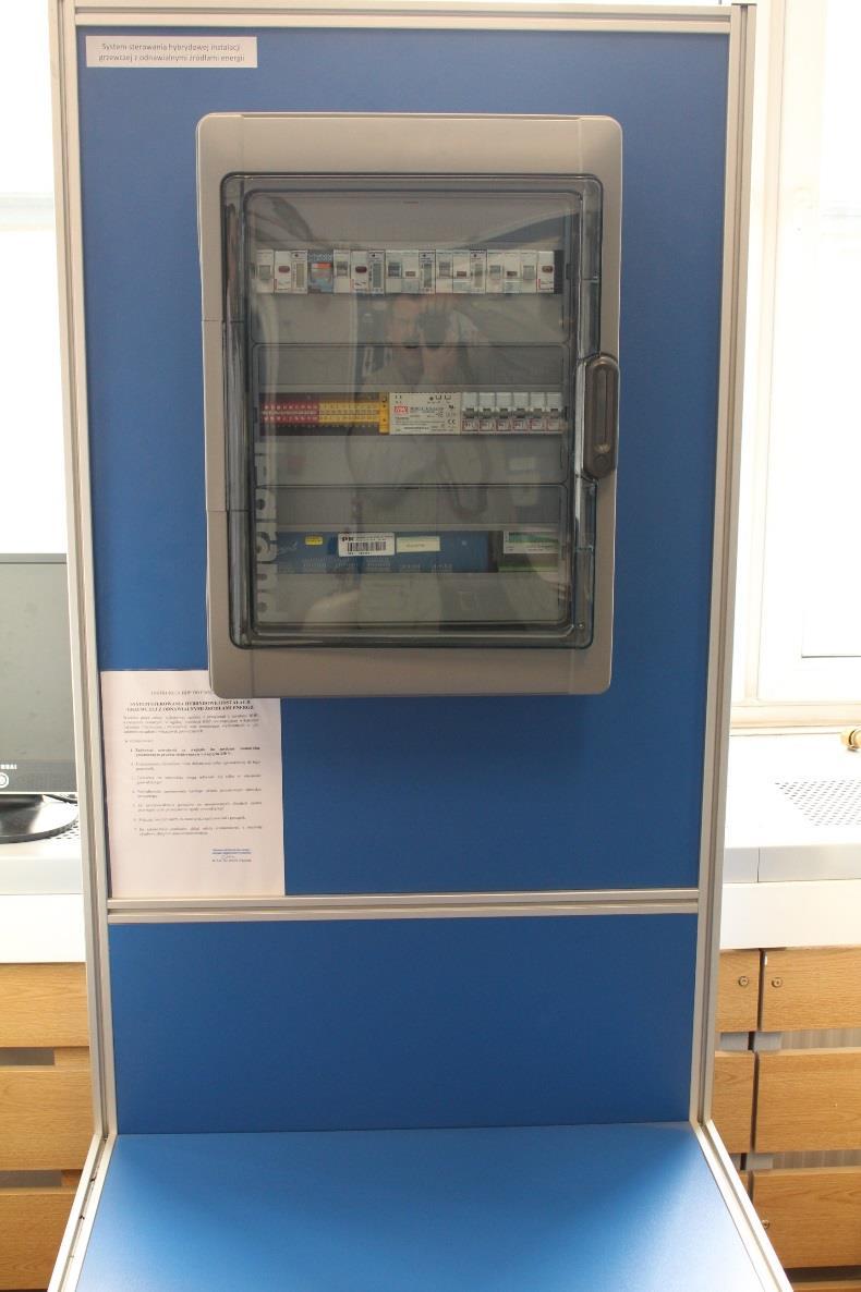 Stanowisko dydaktyczne system sterowania hybrydowej