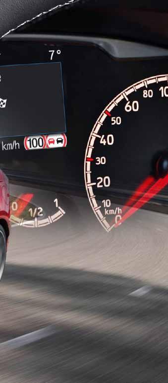 NOWY FORD FIESTA ST Wypsażenie Bezpieczeństw i nwe technlgie Inteligentny System Bezpieczeństwa (IPS) System ABS z elektrnicznym układem pdziału siły hamwania (EBD) raz układem wspmagania awaryjneg