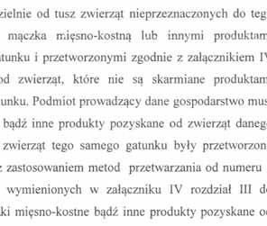 wynika, że w