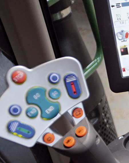 JAKOŚĆ PRACY OPRYSKIWACZ NOWEJ GENERACJI Rozwiązania elektroniczne KUHN w opryskiwaczu LEXIS oparte na magistrali CAN pozwalają na dużą wszechstronność
