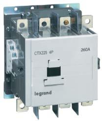 Zakres oferty: styczniki CTX 3 19 wartości prądów znamionowych Od 9 A do 800 A (AC-3) Ponadto Mini
