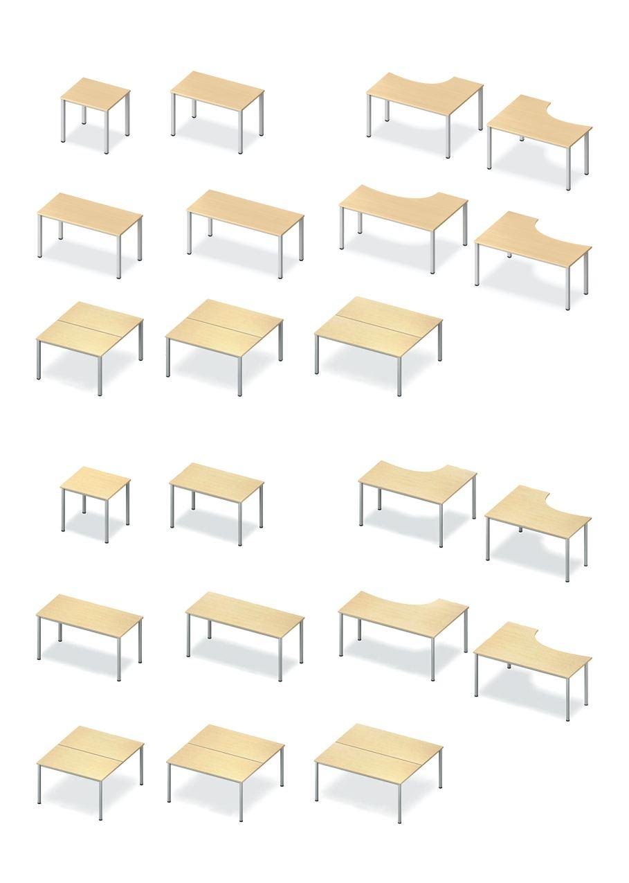 biurka na stela ach ramowych nogi kwadratowe 50 x 50 mm Btk1 Btk2 804x704x760h 1204x704x760h n: 416,- b: 511,68 n: 468,- b: 575,64 Btk5 n: 632,- b: 777,36 Btk6 n: 632,- b: 777,36 Btk3 Btk4 Btk7