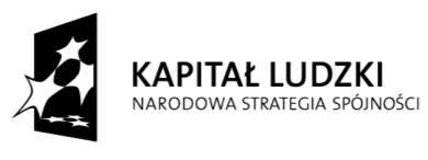 : Polska meblami stoi POKL. 03.04.03-00-005/11 współfinansowanego ze środków Unii Europejskiej w ramach Europejskiego Funduszu Społecznego. ZAMAWIAJĄCY Stowarzyszenie REFA Wielkopolska ul.