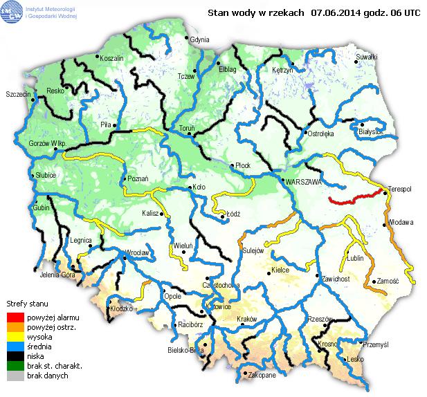 INFORMACJE HYDROLOGICZNO