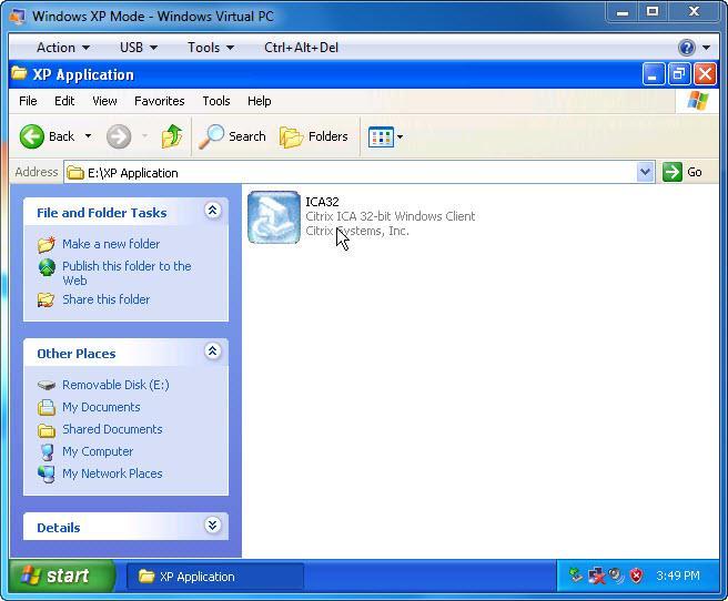 Krok 6 Uwaga: W przypadku instalowania innej aplikacji Windows XP, wykonaj instrukcje