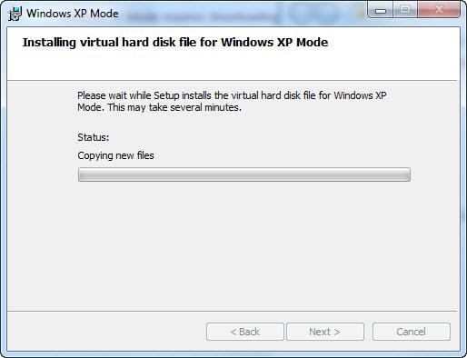 twardego dla trybu Windows XP".