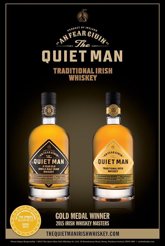 The Quiet Man 8yo Single Malt 40% 0,7 l Irlandzka whiskey single malt