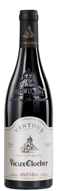 N 1 Kraj: Francja, Szczep: 75% Grenache,10% Syrah, 10% Carignan, 5% Cinsault, Region: Ventoux.