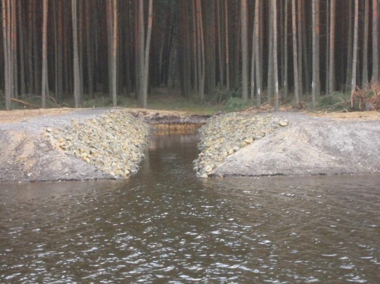 16 Zbiorniki retencyjne w Nadleśnictwie