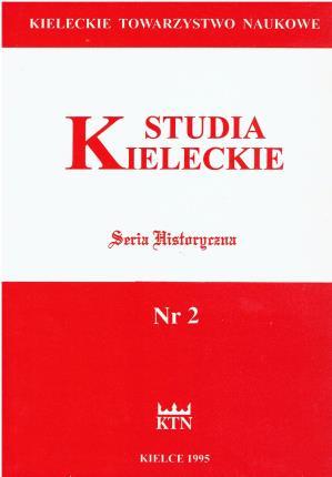 Kronika działalności Kieleckiego Towarzystwa Naukowego (I półrocze 1995r.