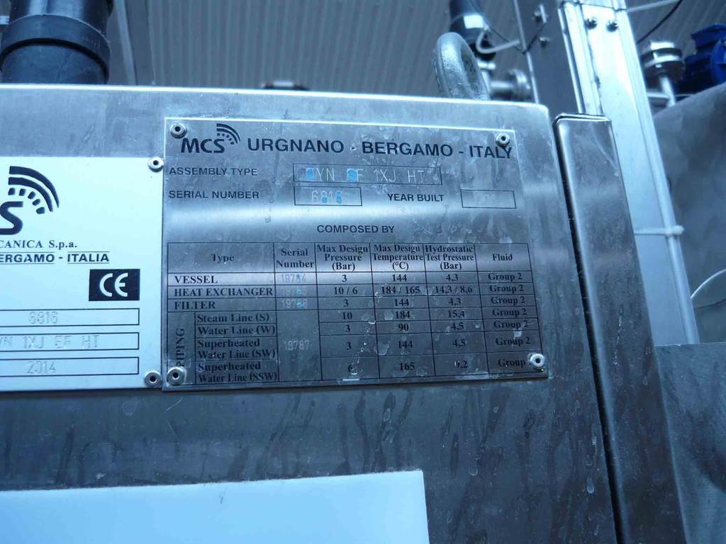 Fot. 17 Wysokotemperaturowa barwiarka typu EF 1XJ HT DYNAMICA o nr fab.