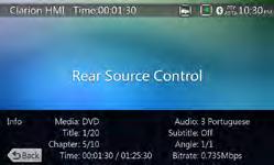takich jak DVD/iPod Video/AUX1/AUX2/TV, niezależnie od źródła dla strefy przedniej. 1 1 - Naciśnij ten przycisk, aby uzyskać dostęp do menu urządzeń źródłowych dla strefy przedniej.