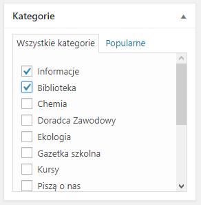 Pełnią również ogólną rolę informacyjną, czego dotyczy dany wpis.