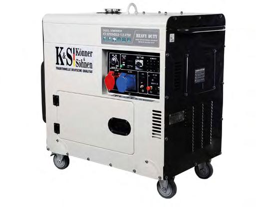 GENERATORY DIESLOWSKIE SERIA «HD SILENT» KS 9200HDЕS-1/3 ATSR Moc